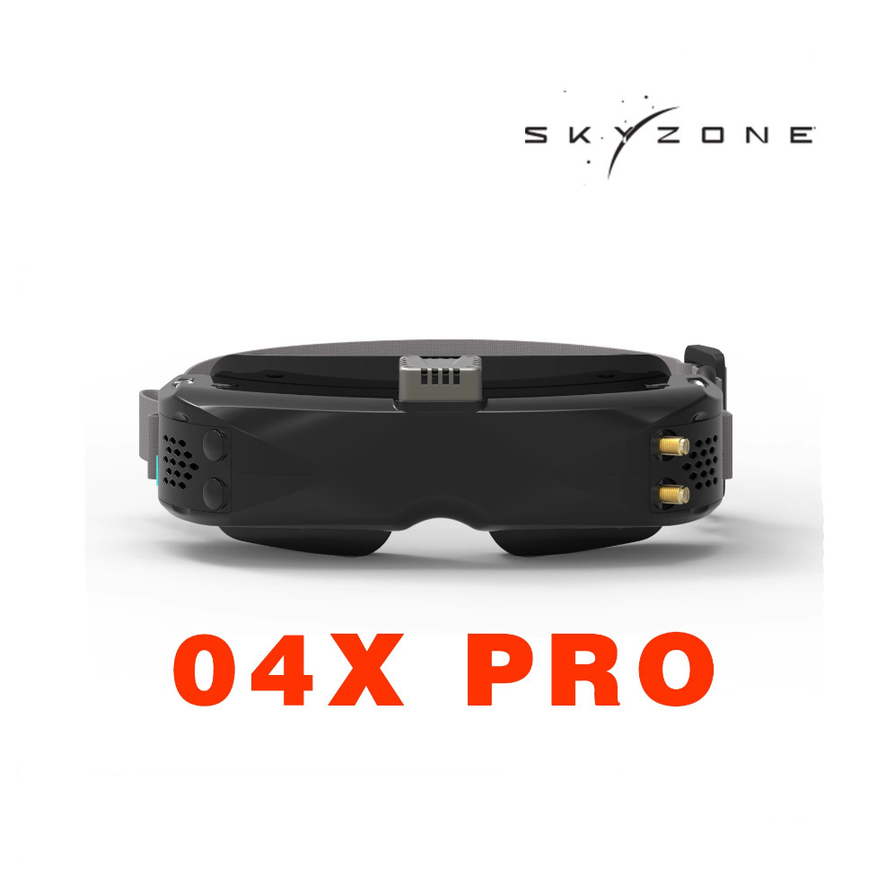 China High Performance SKYZONE SKY04X PRO 5.8GHz 48CH FPV Goggles with 1920X1080 OLED DVR Head Tracker for RC Racing FPV Drone on sale