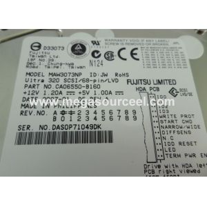Fujitsu Enterprise 73.5 GB Internal HDD - 3.5" - MAW3073NP - Ultra320 SCSI - 10