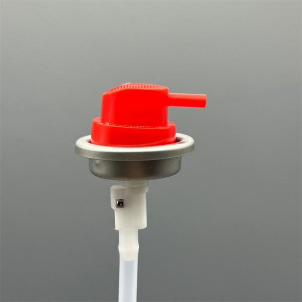 High-Performance 360 Degree Aerosol Valve With Actuator For Reliable Use