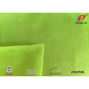 220GSM Polyester Tricot Knit Fabric Air Permeable Garment Materials