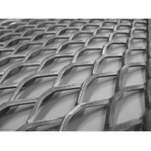 Multi Shape Expanded Metal Sheet Aluminium / Thin Low Carbon Steel / Stainless