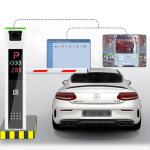 LPR Camera Parking Controller ANPR Access Control Systems With P3 LED Display