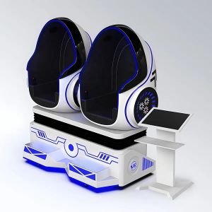 Dreamland double players 9d vr egg chair 360 vr roller coaster virtual reality
