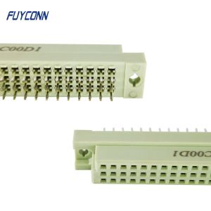 Straight Eurocard Connector 3 Rows Female PCB Vertical DIN41612 Connector Easy