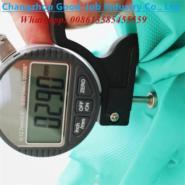 11mil Nitrile Heavy Duty Industry Gloves Unlined 3D Diamond Grain Puncture Oilproof Chemical Resistant