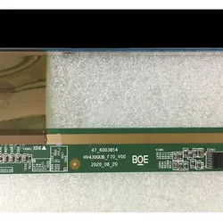 8ms Response Time 43 Inch TFT LCD Screen Panel 72% NTSC Color Gamut