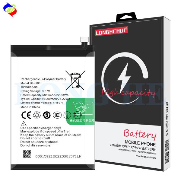 BL-58CT Cell Phone Replace Battery for Tecno Spark7 KF6 KF6j Products Status