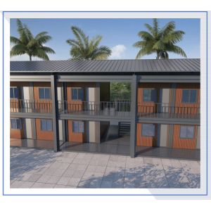 Prefab Labor Camp Dormitory Modular Labor Prefabricated Canteen Office Worker