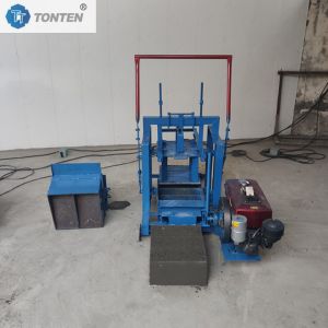 Mobile Diesel Brick Making Machine Sand Soil Brick Making Machine