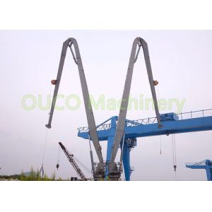 Steel Knuckle Boom Crane Hydraulic Type Robust Design Running Smoothly