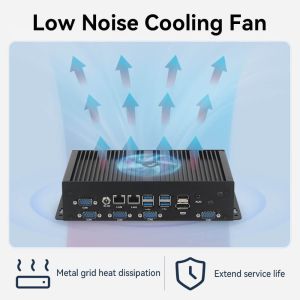 Intel Core I5-8257U Processor With Dual LAN and Six COMs Industrial PC