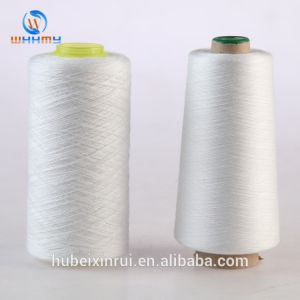 Spun Polyester Yarn Raw White 30/2 Paper Cone For Jeans, Handbags, Sewing of