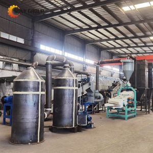 Video Outgoing-Inspection Provided Lithium Battery Recycling Machine for Black