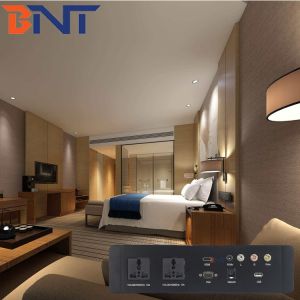 universal standard socket outlet multimedia aluminum face plate wall socket