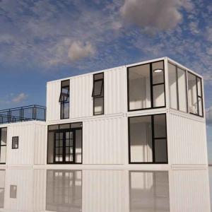 China Double Story Modular House  For Office And Prefabricated House For Rent on sale