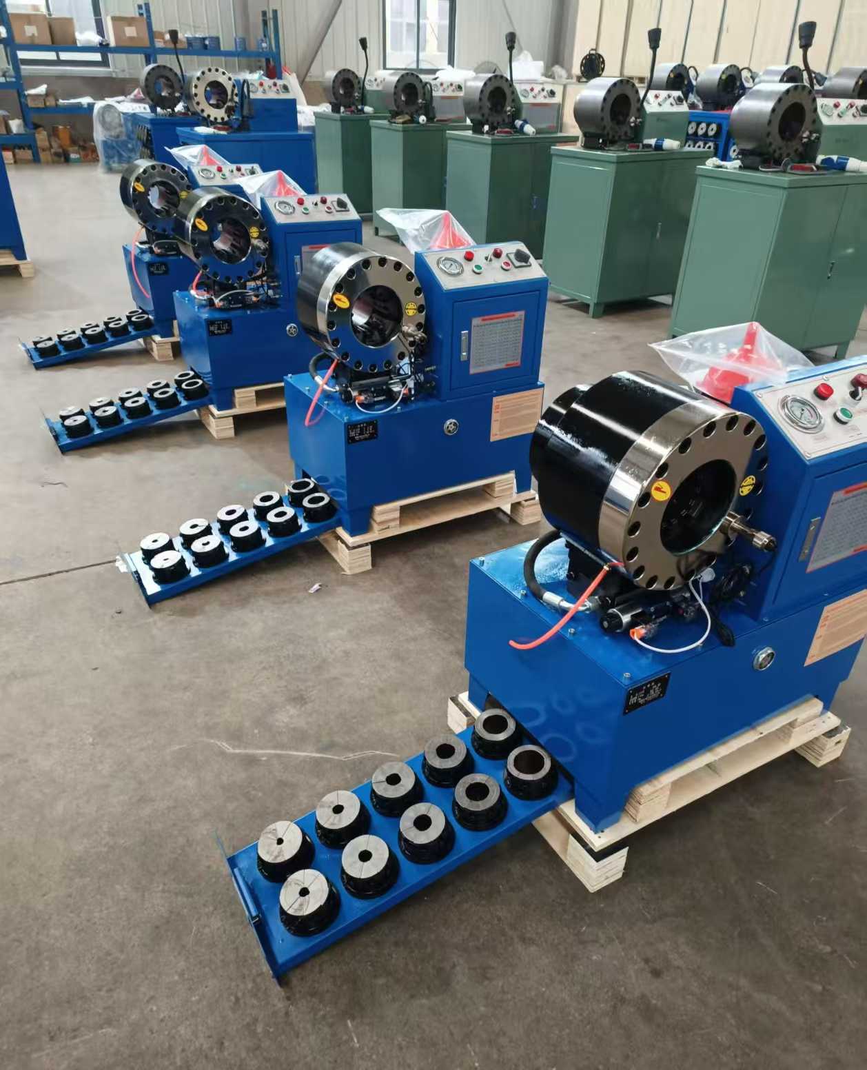 DX68 Hose Crimping Machine with 6-51mm Crimping Range 2 Inch Capacity and 10