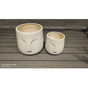 Customed Fiber Cement Pot For Warmer And Camping Burners