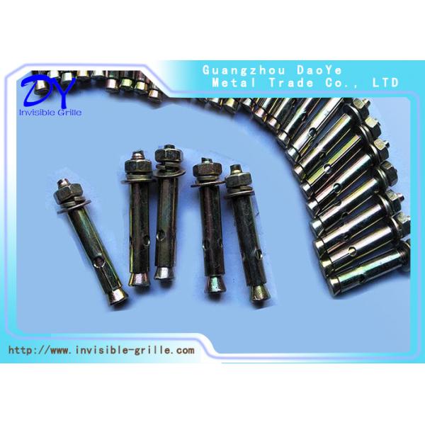 Custom Alloy Balcony Invisible Grill For Building Materials