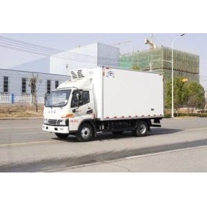White Refrigeration 6wheels 4x2 Refrigerated Container Truck with Euro 6