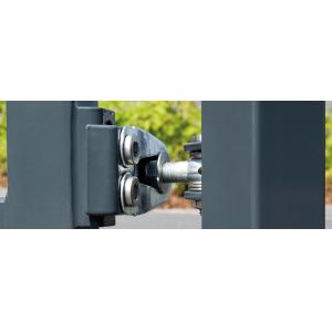 M16 White Zinc Steel Hinge 4d Double Direction Adjustable Weld On Hinges For