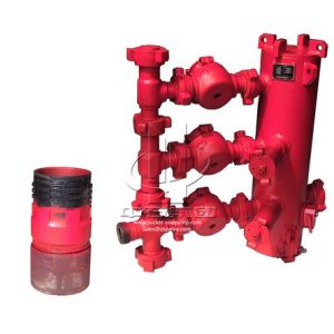 China API Double Plug Oilfield Cementing Head High Pressure on sale