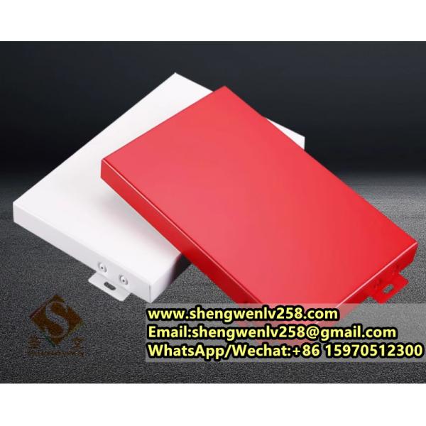 Quality Perforated Metal cladding architecture facades aluminum solid wall cladding for sale