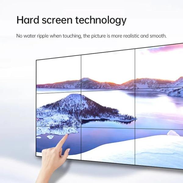 Commercial Big LCD Splicing Wall 55 Inch Overlength Infrared Touch Screen