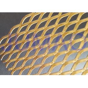 Functional Facade Treatment Architectural Expanded Metal Mesh Striking Cladding