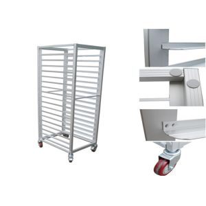 RK Bakeware China Foodservice NSF 15 Tiers Miwi Double Oven Rack Stainless Steel