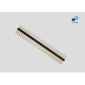 Pin Header 2x30pin 2.54mm pitch horizontal 90degree