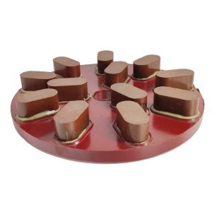 OBM Support 8" 10" Diamond Grinding Plate for Granite Grit 500 800 1000 1500