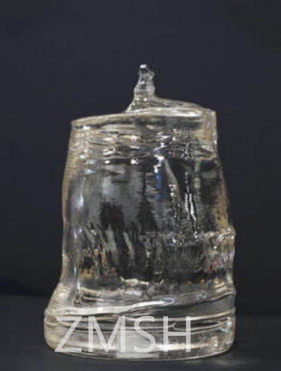 Quality Sapphire Al2O3 Ingots 80KG 200KG 400KG KY Growth Method For Sapphire Component Processing for sale