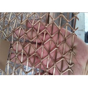 Convey Belt Architectural Wire Mesh Customized Metal Conveyor Belt Mesh