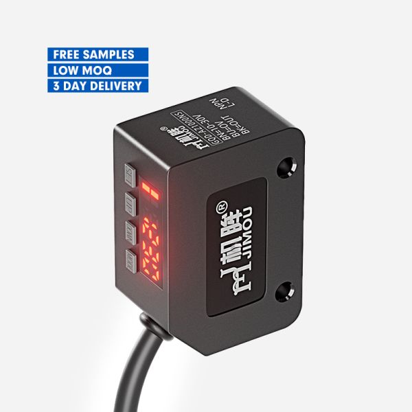 Quality NO NC effective cost reduction high speed response diffuse photo sensor intelligent digital display photoelectric switch for sale