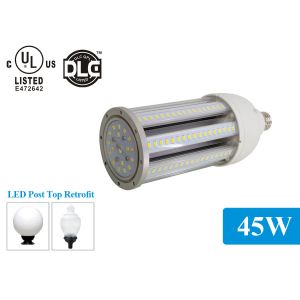Waterproof IP64 45W Samsung2835F LED Post Top Retrofit AC100V ~ 300V
