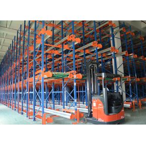 Frozen Warehouse Radio Shuttle Racking System / Automatic Storage System