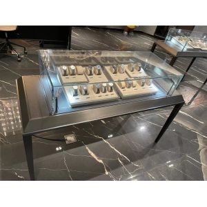 Versatile Luxury Jewelry Counter Showcase Countertop Display Case Anti Rust