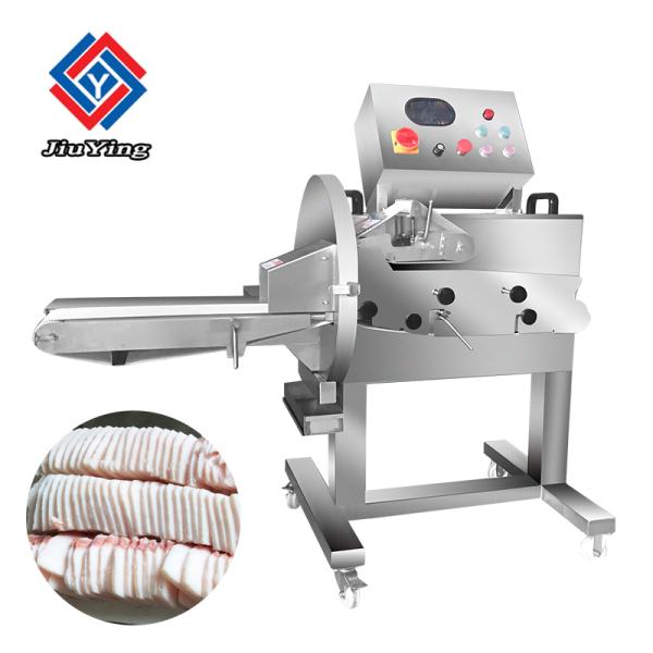 Low Damage Rate Cooked Meat Cutting Machine For Food Industry Durable