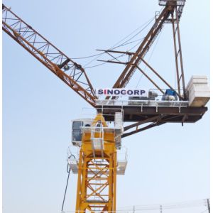 QTD6024-16/18 Luffer Tower Crane With Luffing Jib