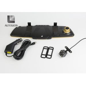 FHD 1080p Car DVR Camera , Rear Vision Mirror Reversing Camera With Memory SD