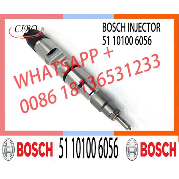 New Bosch Diesel Fuel Common Rail Injector 0445110250 0445120060 5263321 1703934 For DAF Ford Ranger Mazda BT50 2.5L WLA