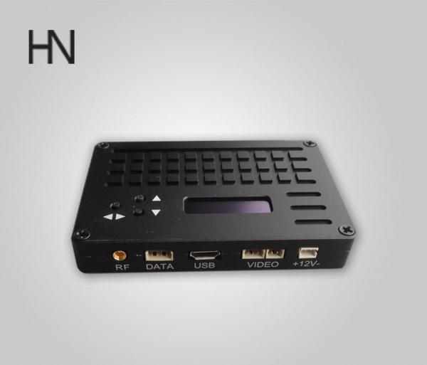 Quality Portable COFDM Wireless AV Transmitter H.264 Compression Encoding for sale