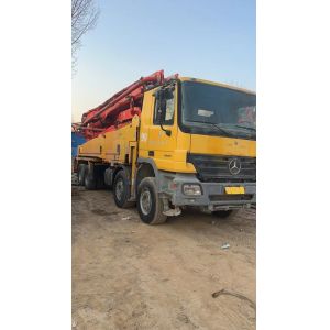 China 46m 49m 56m Concrete Pump Ready Mix Beton Pump Used for Orange Construction Projects on sale