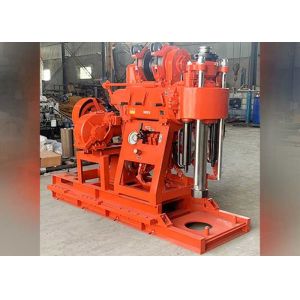 Water Well Borehole Trailer Mounted Drilling Rigs Efficient 100 Meters Depth