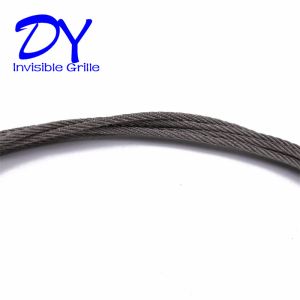 Modern Society Design Balcony Invisible Grille With Punching Service Load