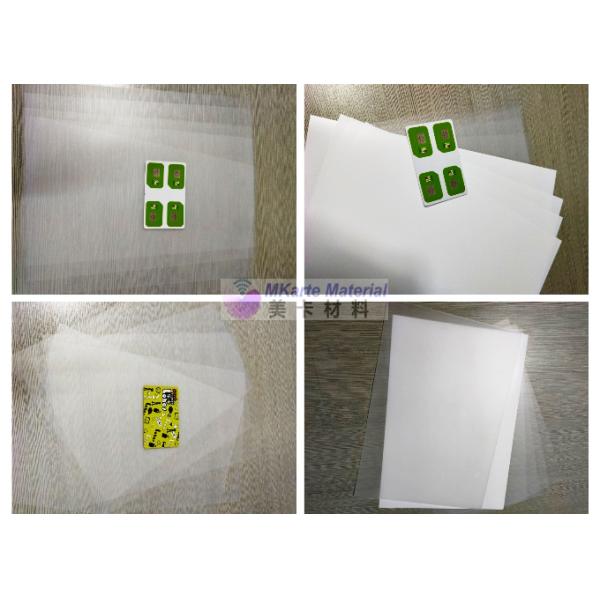 ASTM D1922 0.04mm Contactless Card PC Plastic Sheet