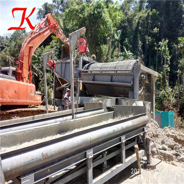 keda dragging machine for gold river mining 35Kw Power mesh size 8m africa