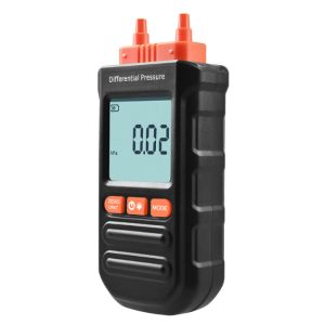 MC Digital Differential Manometer HVAC Testing Gas Pressure