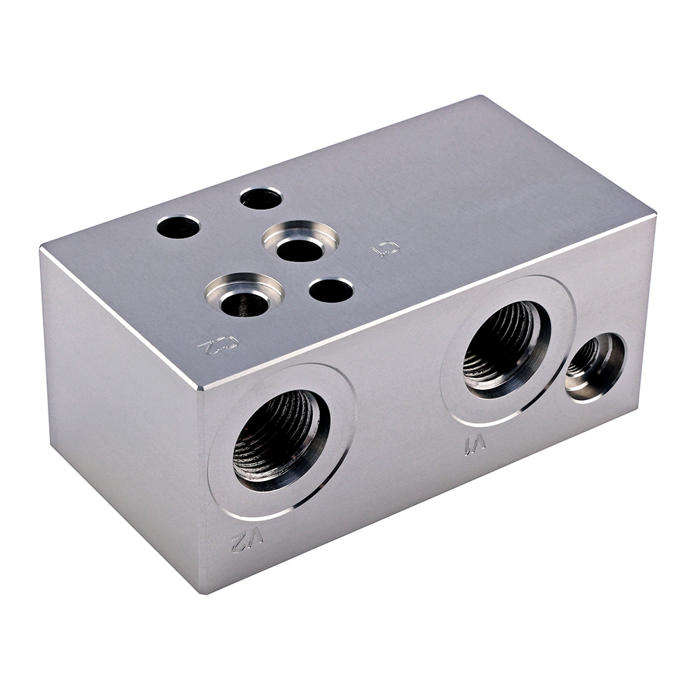 Custom Hydraulic Manifold Block with CNC Custom Service Direct Factory Supply