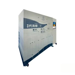 Self-Service Laundromat Vending Machine with 18 Months Warranty Wash & Pick-Up Function and Secure Locker Storage